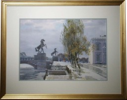 Anichkov Palace Bridge (click here to see full size picture)
