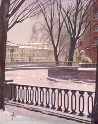 Banker's Bridge (Print) (click here to see full size picture)