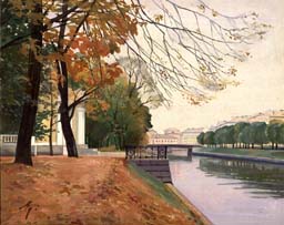 Mikhailovski Garden (Print) (click here to see full size picture)