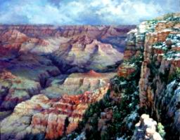 Grand Canyon in Winter (click here to see full size picture)