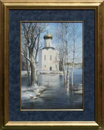The Church of the Intercession on the River Nerl (click here to see full size picture)