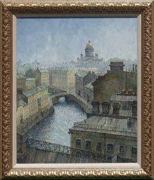 The Roofs of St. Petersburg (click here to see full size picture)