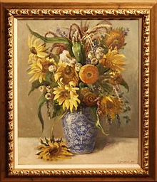 Still Life with the Blue Vase (click here to see full size picture)