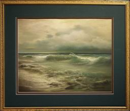 The Finnish Gulf at Peterhoff (click here to see full size picture)